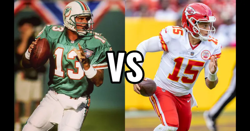 Dan Marino vs. Patrick Mahomes
