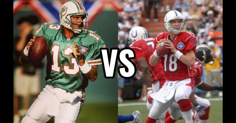Dan Marino vs. Peyton Manning