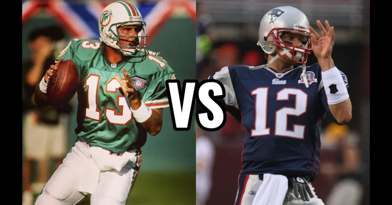 Dan Marino vs. Tom Brady