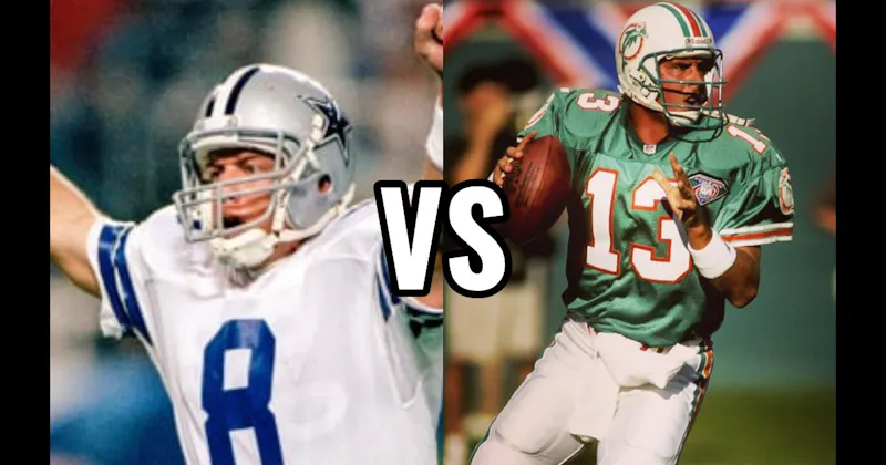 Dan Marino vs. Troy Aikman