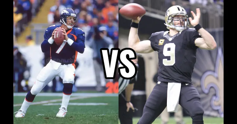 Drew Brees vs. John Elway