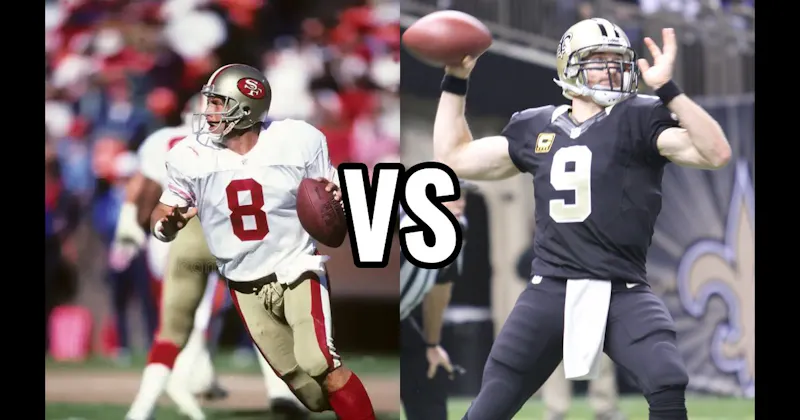 Drew Brees vs. Steve Young