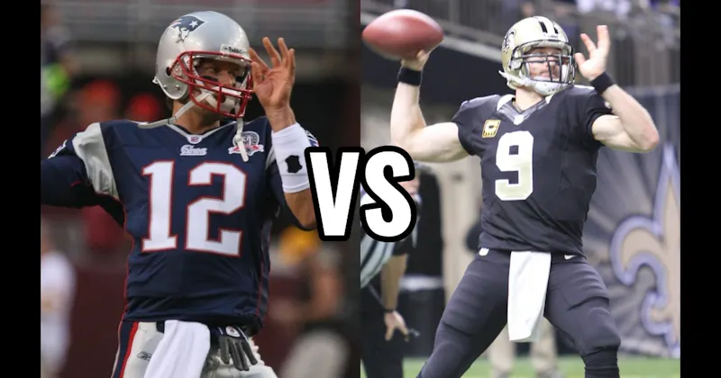 Drew Brees vs. Tom Brady
