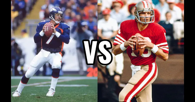 Joe Montana vs. John Elway