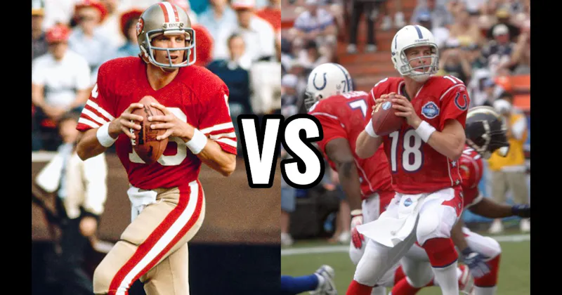 Joe Montana vs. Peyton Manning