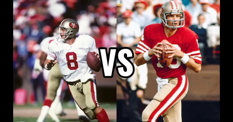Joe Montana vs. Steve Young