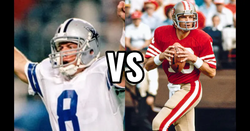 Joe Montana vs. Troy Aikman