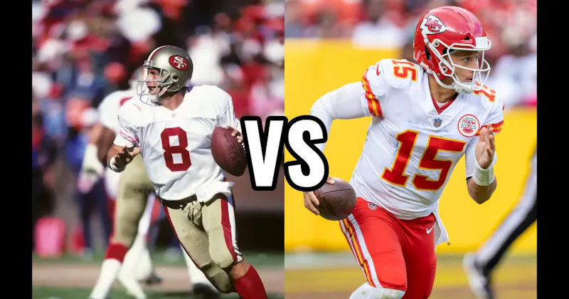 Patrick Mahomes vs. Steve Young
