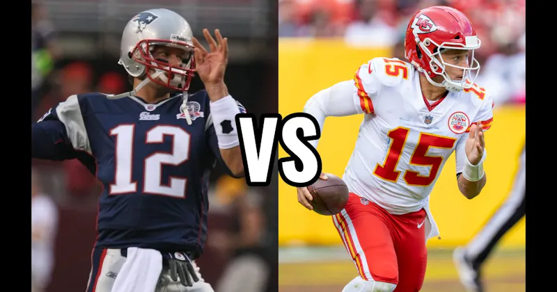 Patrick Mahomes vs. Tom Brady