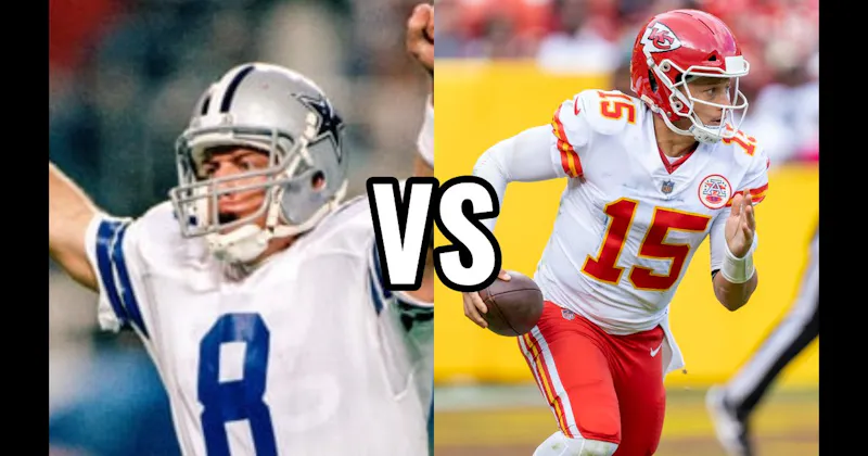 Patrick Mahomes vs. Troy Aikman