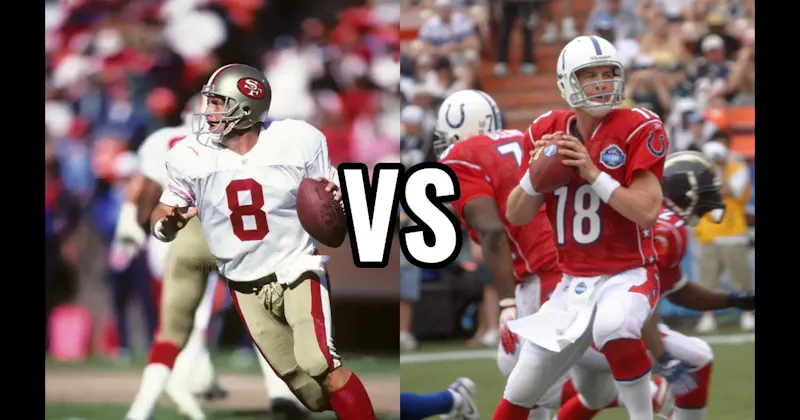 Peyton Manning vs. Steve Young