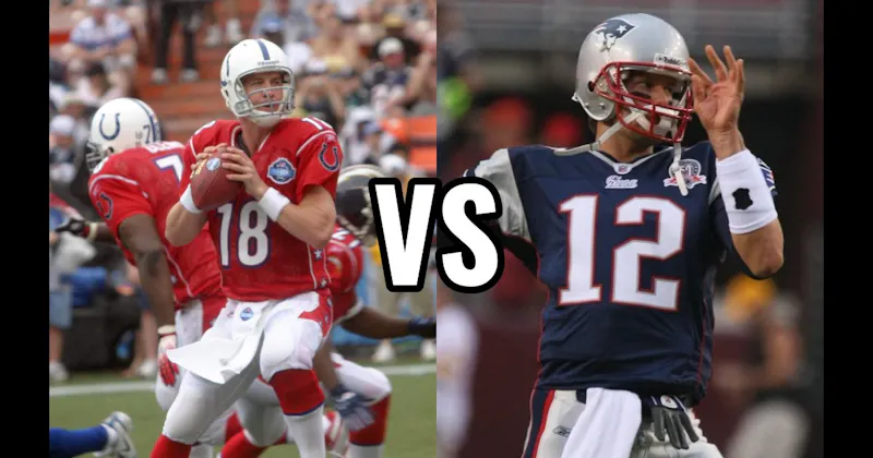 Peyton Manning vs. Tom Brady