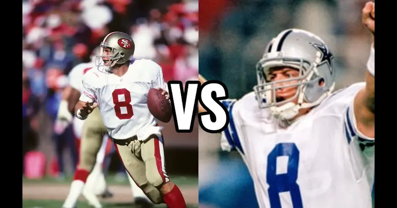 Steve Young vs. Troy Aikman