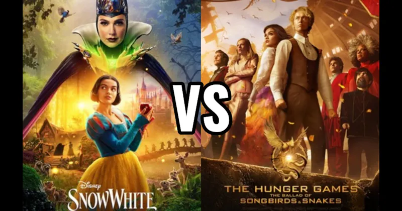 Snow White (2024) vs. The Hunger Games: The Ballad of Songbirds & Snakes (2023)