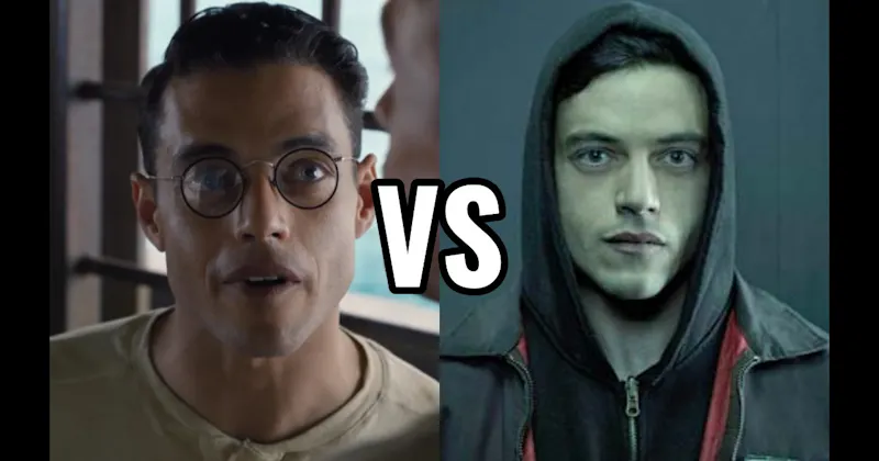 Elliot Alderson in Mr. Robot vs. Louis Dega in Papillon