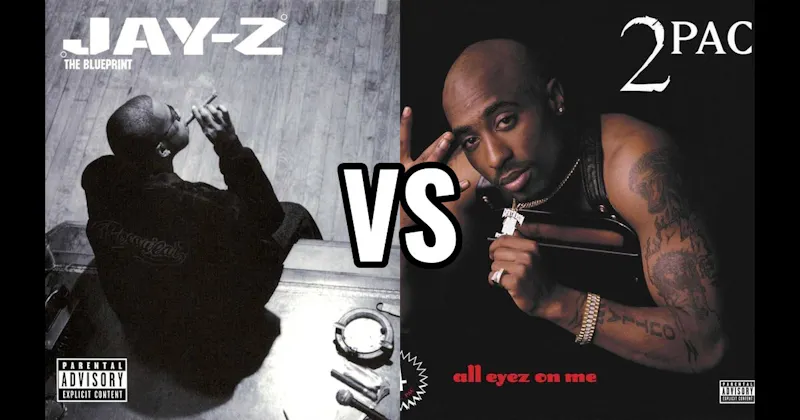 All Eyez on Me vs. The Blueprint