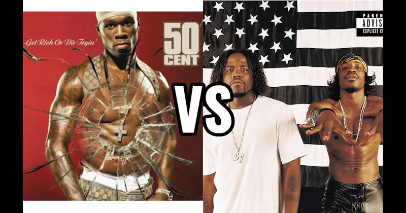Get Rich or Die Tryin’ vs. Stankonia