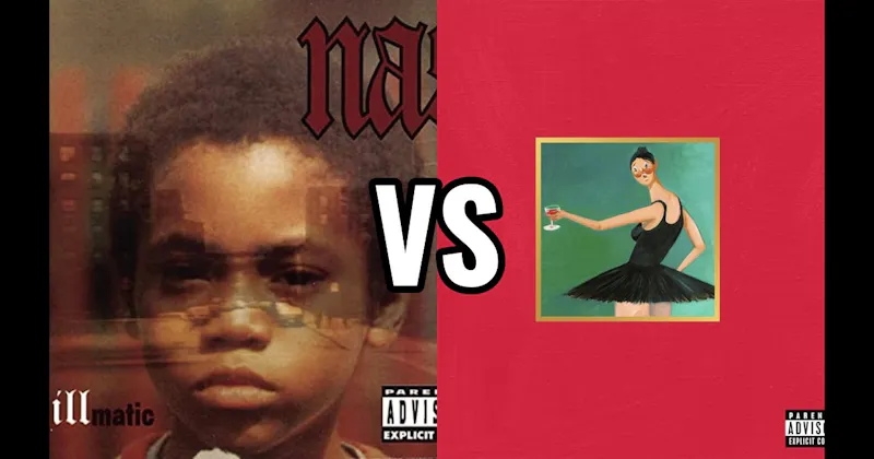 Illmatic vs. My Beautiful Dark Twisted Fantasy
