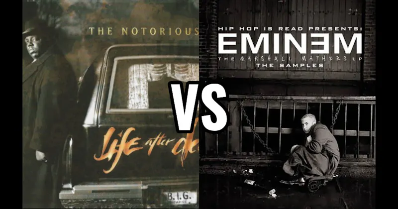 Life After Death vs. Marshall Mathers LP