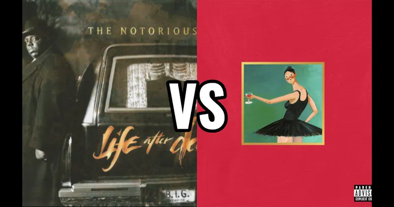 Life After Death vs. My Beautiful Dark Twisted Fantasy