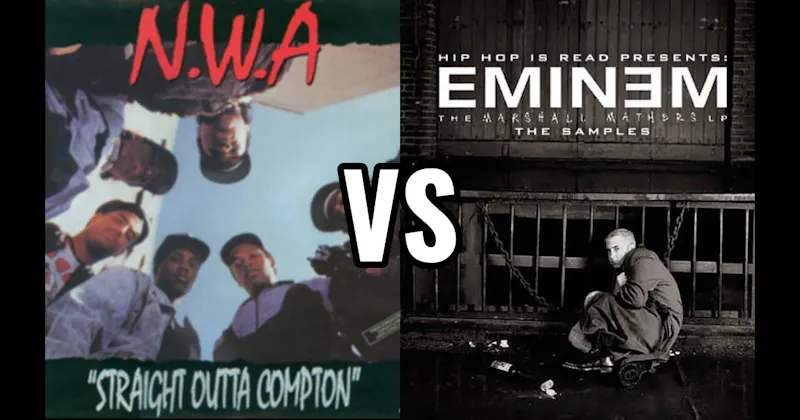 Marshall Mathers LP vs. Straight Outta Compton