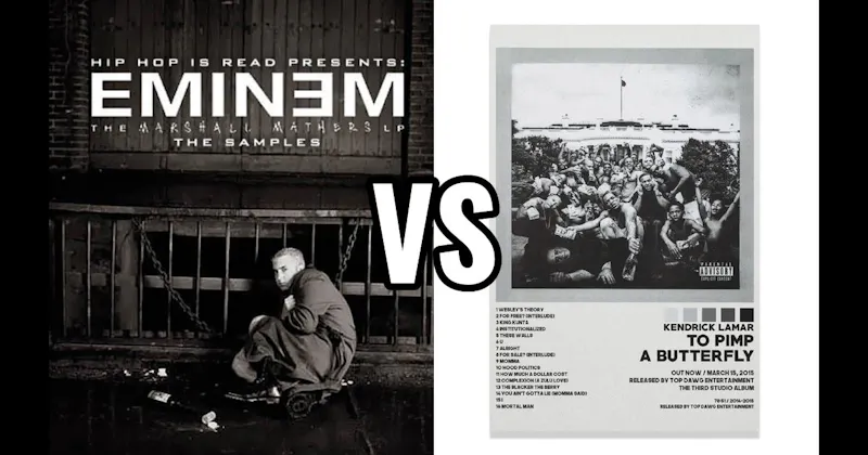 Marshall Mathers LP vs. To Pimp a Butterfly