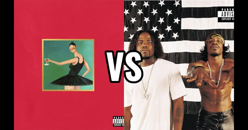My Beautiful Dark Twisted Fantasy vs. Stankonia