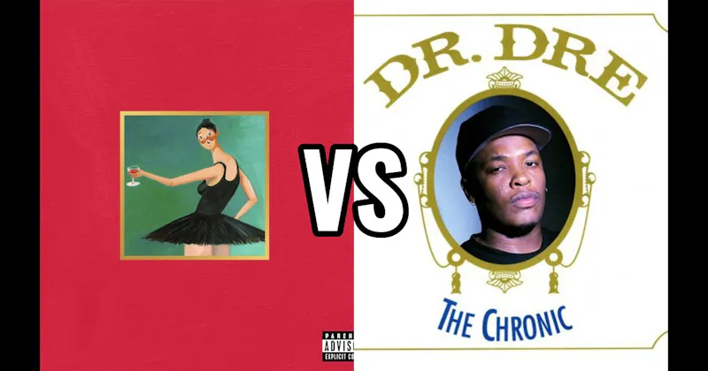 My Beautiful Dark Twisted Fantasy vs. The Chronic
