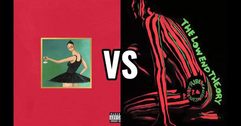 My Beautiful Dark Twisted Fantasy vs. The Low End Theory