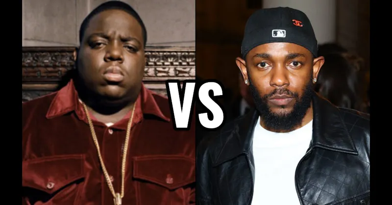 Kendrick Lamar vs. The Notorious B.I.G.