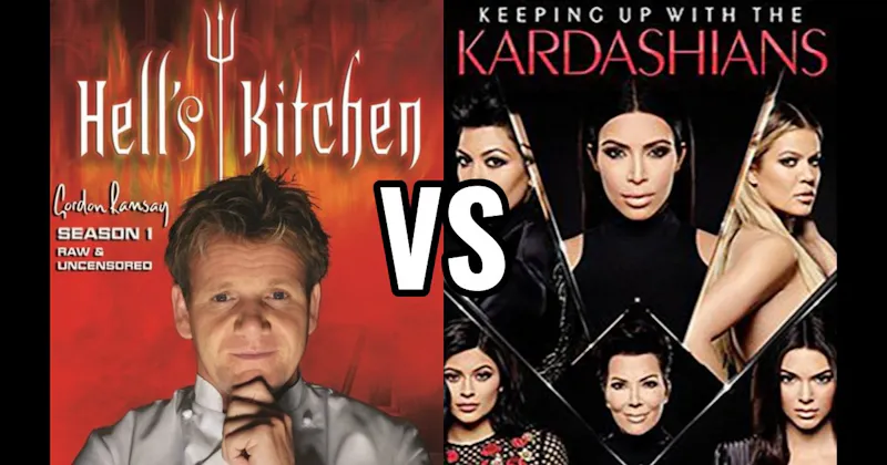 Hell’s Kitchen vs. Keeping Up with the Kardashians