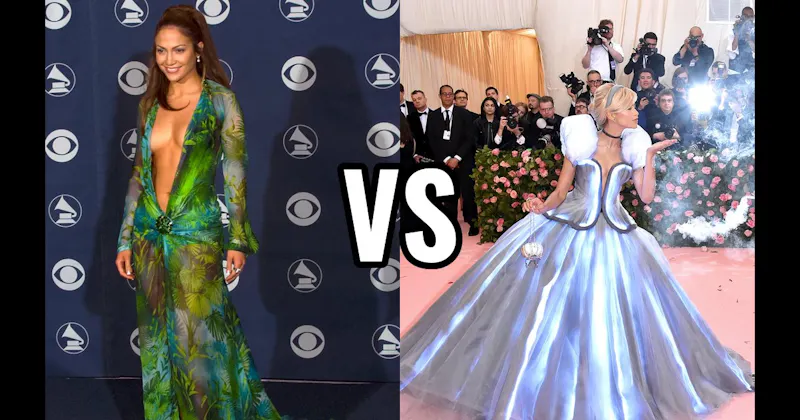 Jennifer Lopez (Versace) vs. Zendaya (Tommy Hilfiger)