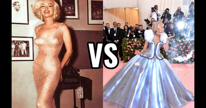 Marilyn Monroe (Jean Louis) vs. Zendaya (Tommy Hilfiger)