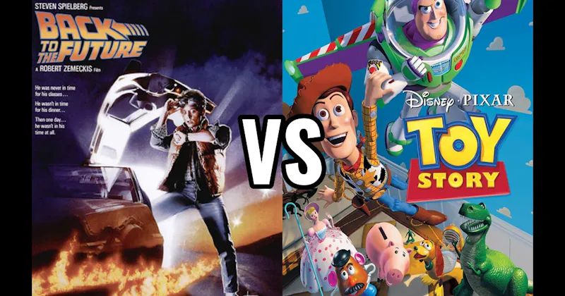 Back to the Future (1985) vs. Toy Story (1995)
