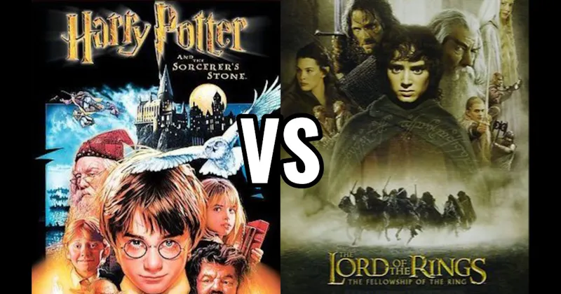 Harry Potter and the Sorcerer’s Stone (2001) vs. The Lord of the Rings: The Fellowship of the Ring (2001)