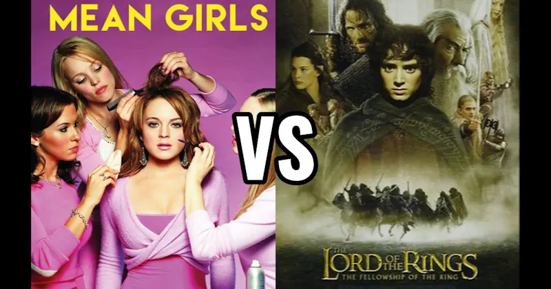 Mean Girls (2004) vs. The Lord of the Rings: The Fellowship of the Ring (2001)