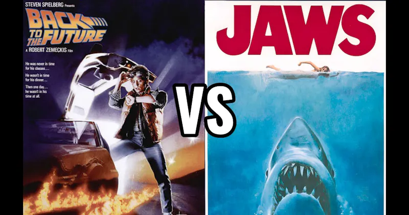 Back to the Future (1985) vs. Jaws (1977)