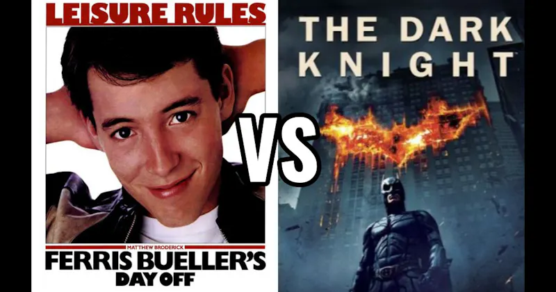 Dark Knight (2008) vs. Ferris Bueller’s Day Off (1986)