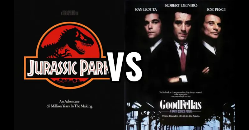 Goodfellas vs. Jurassic Park (1993)