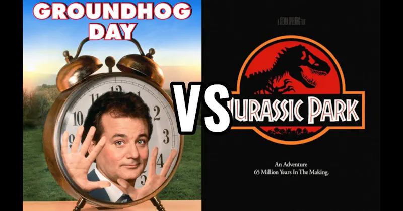 Groundhog Day vs. Jurassic Park (1993)