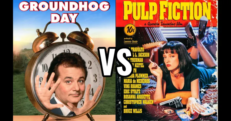 Groundhog Day vs. Pulp Fiction (1994)