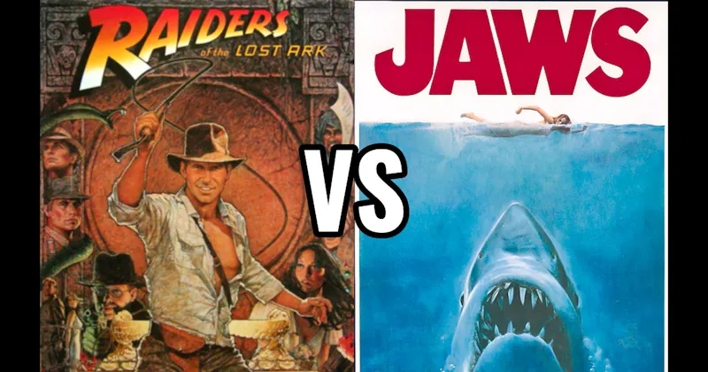Jaws (1977) vs. Raiders of the Lost Ark