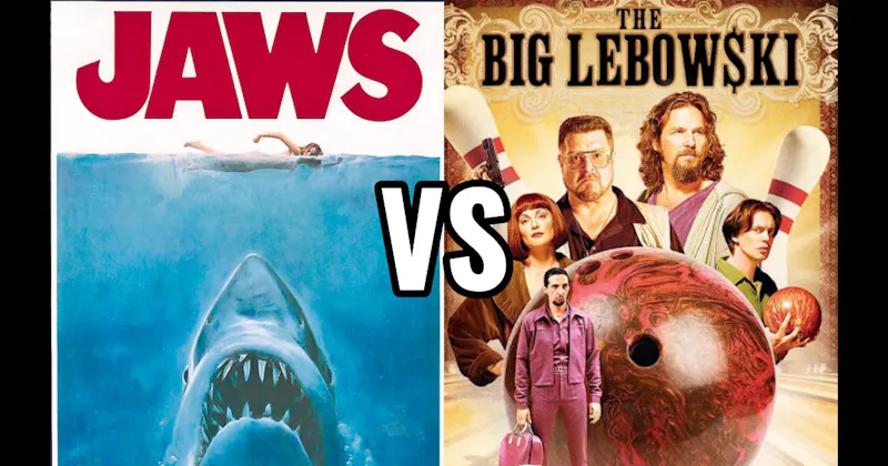 Jaws (1977) vs. The Big Lebowski