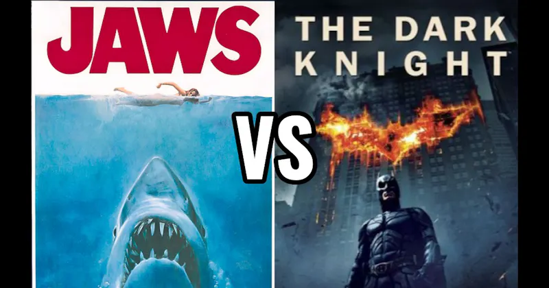 Dark Knight (2008) vs. Jaws (1977)