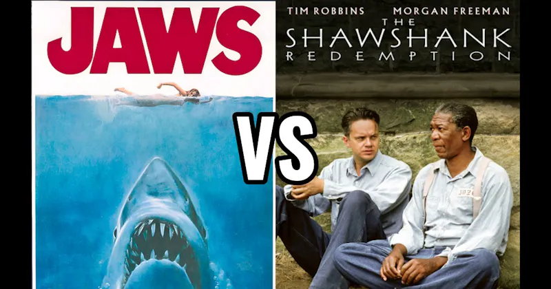 Jaws (1977) vs. Shawshank Redemption