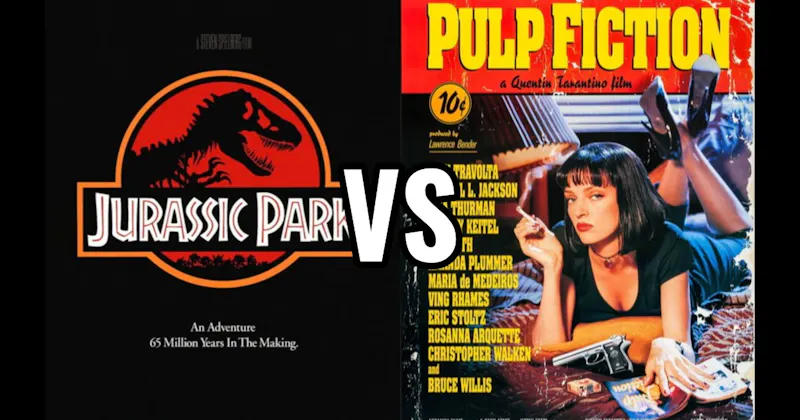 Jurassic Park (1993) vs. Pulp Fiction (1994)