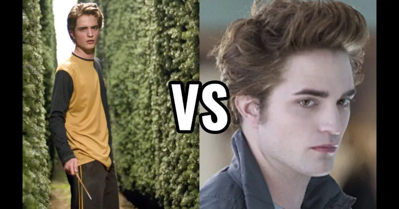 Cedric Diggory in Harry Potter and the Goblet of Fire vs. Edward Cullen in Twilight Saga