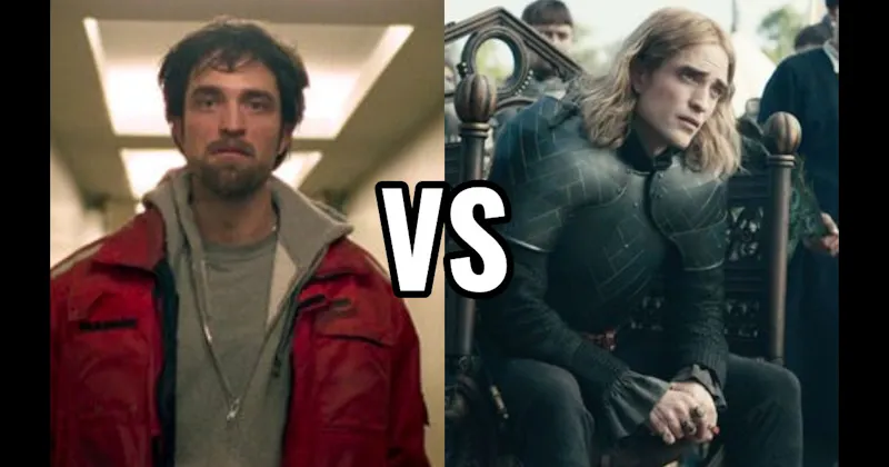 Connie Nikas in Good Time vs. The Dauphin in The King