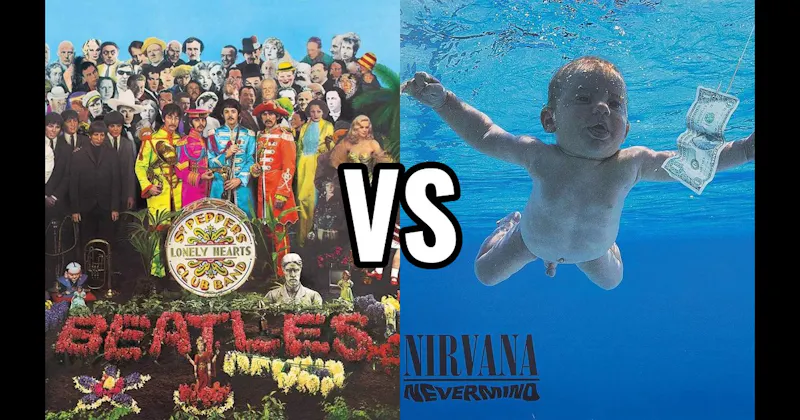 Nevermind vs. Sgt. Pepper's Lonely Hearts Club Band
