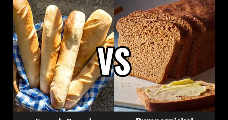French Bread vs. Pumpernickel